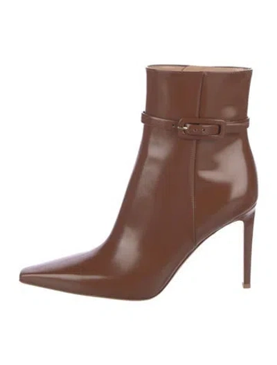Pre-owned Gianvito Rossi Leather Boots In Brown