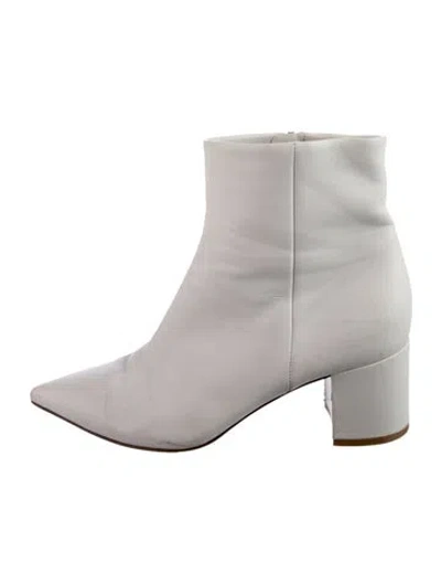Pre-owned Gianvito Rossi Leather Boots In Gray