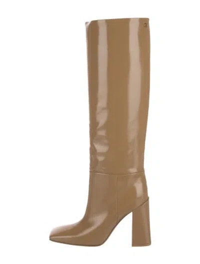 Pre-owned Gianvito Rossi Leather Boots In Neutral