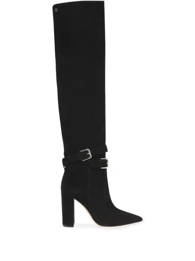 Gianvito Rossi Leather Boots In Schwarz