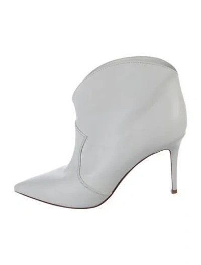 Pre-owned Gianvito Rossi Leather Boots In White