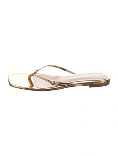 Pre-owned Gianvito Rossi Leather Flip Flops