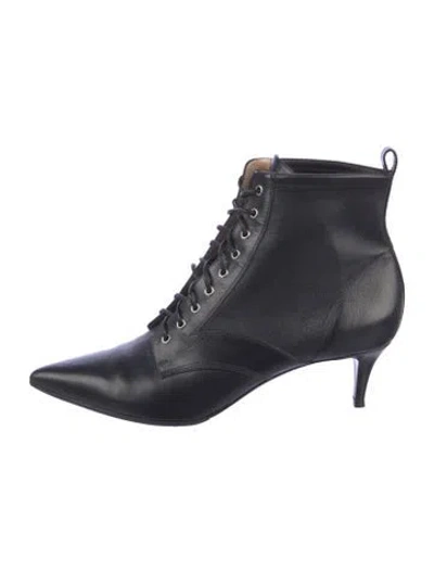 Pre-owned Gianvito Rossi Leather Lace-up Boots In Multi