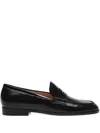 Gianvito Rossi Michael Calf Leather Loafers