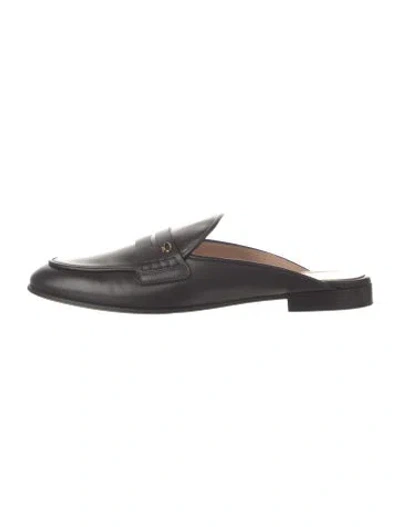 Pre-owned Gianvito Rossi Leather Mules In Black