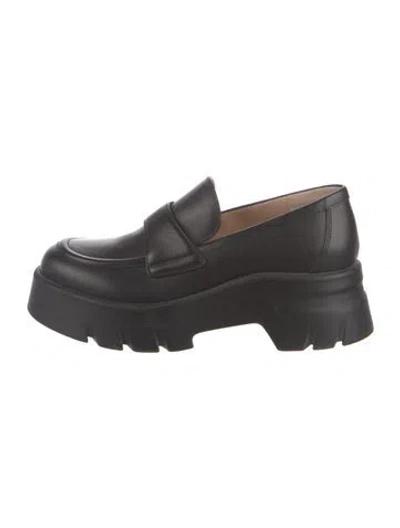 Pre-owned Gianvito Rossi Leather Mules In Black