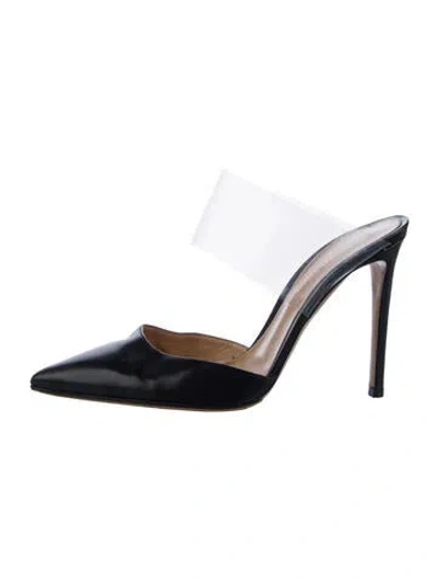 Pre-owned Gianvito Rossi Leather Mules In Multi