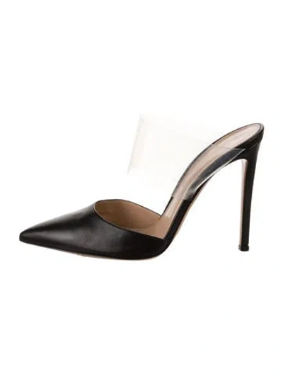 Pre-owned Gianvito Rossi Leather Mules In Multi