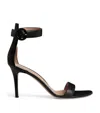 Gianvito Rossi Portofino 70mm Leather Sandals In Black