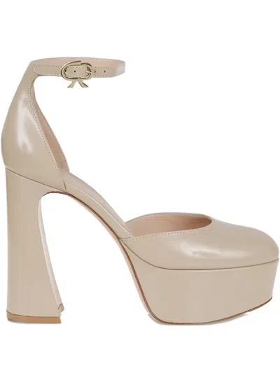GIANVITO ROSSI LEATHER PUMPS