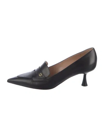 Pre-owned Gianvito Rossi Leather Pumps In Black