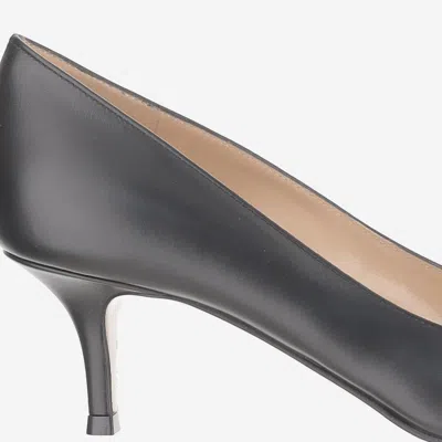 Gianvito Rossi Leather Pumps In Black