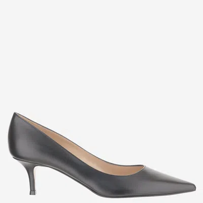 Gianvito Rossi Leather Pumps In Black
