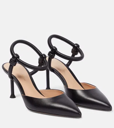 Gianvito Rossi Leather Pumps In Black