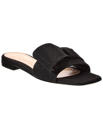 Gianvito Rossi Leather Sandal In Black