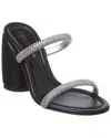 Gianvito Rossi Eline 95 Crystal-embellished Mules In Black