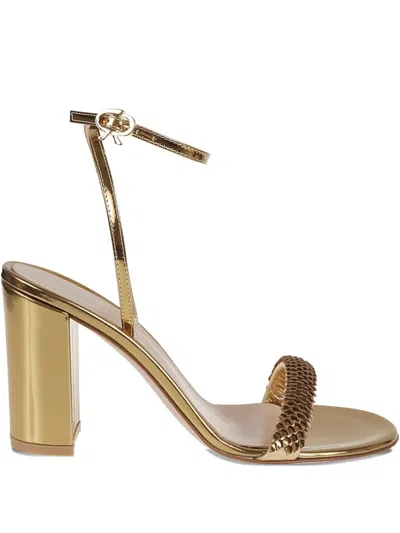 GIANVITO ROSSI LEATHER SANDALS