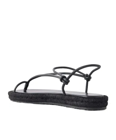 Gianvito Rossi Leather Sandals In Black