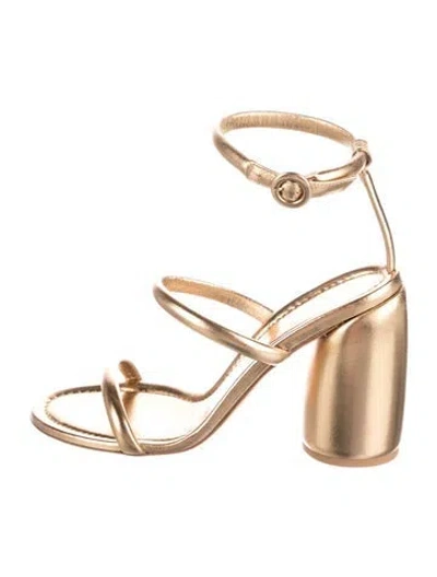 Pre-owned Gianvito Rossi Leather Sandals W/ Tags