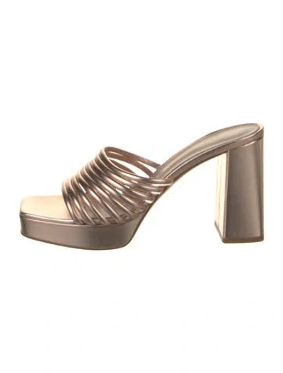 Pre-owned Gianvito Rossi Leather Slides