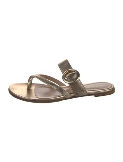 Pre-owned Gianvito Rossi Leather Slides