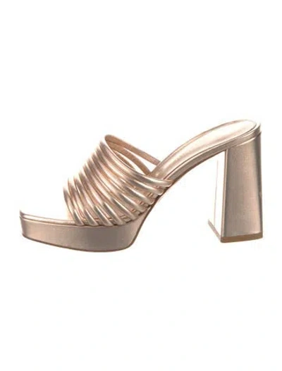 Pre-owned Gianvito Rossi Leather Slides
