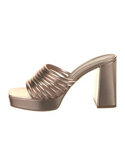Pre-owned Gianvito Rossi Leather Slides