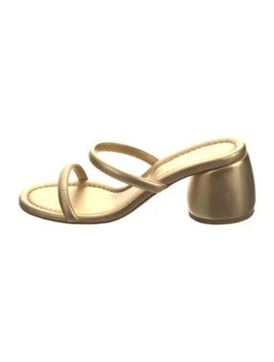Pre-owned Gianvito Rossi Leather Slides