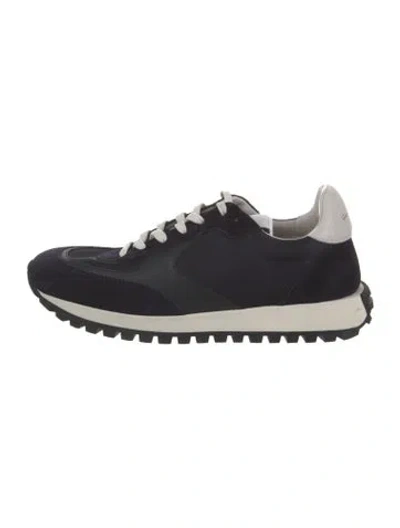 Pre-owned Gianvito Rossi Leather Sneakers In Black