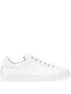 Gianvito Rossi Leather Sneakers In White