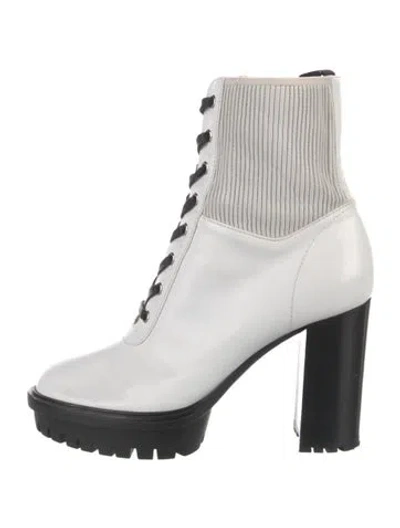 Pre-owned Gianvito Rossi Leather Sock Boots In Multi