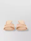 Gianvito Rossi Leather Upper Open Toe Mules