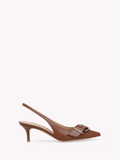 Gianvito Rossi Leith In Brown