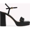 Gianvito Rossi Lena Plateau-sandalen 70mm In Black Nappa