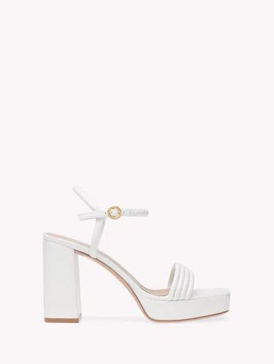 Gianvito Rossi Lena In White Leather