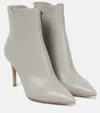 Gianvito Rossi Levy 85 Leather Ankle Boots In Multi