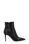 Gianvito Rossi Levy Ankle Boots In Black