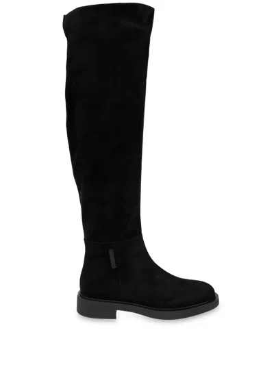 GIANVITO ROSSI LEXINGTON LEATHER BOOTS