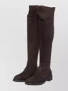 Gianvito Rossi Lexington Over-the-knee Suede Boots In Brown