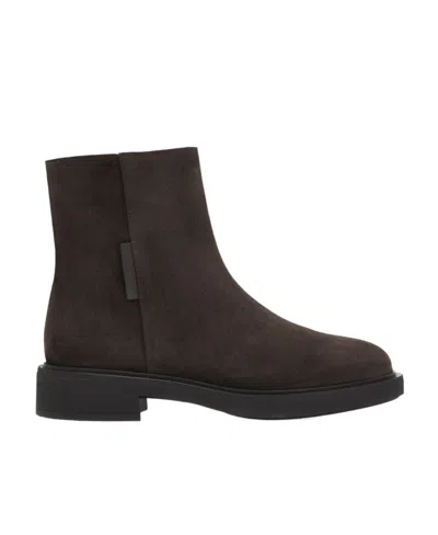 GIANVITO ROSSI LEXINGTON SUEDE CHELSEA BOOTS