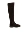 Gianvito Rossi Lexington Suede Over-the-knee Boots In Brown