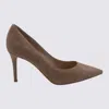 Gianvito Rossi Gianvito 85 Pumps In Caramel-coloured Leather In Praline