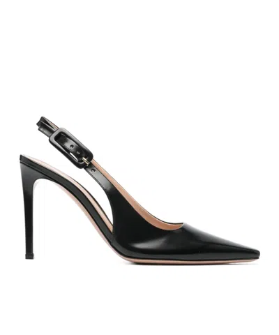 GIANVITO ROSSI LINDSAY 100MM LEATHER PUMPS