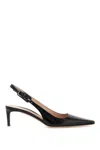 Gianvito Rossi Lindsay Slingback Dã© In Black