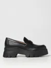 Gianvito Rossi Argo Leather Loafers In Black