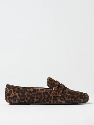 GIANVITO ROSSI LOAFERS GIANVITO ROSSI WOMAN COLOR BROWN,G46970032