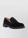 Gianvito Rossi Loafers With Round Toe And Suede Finish