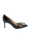 Gianvito Rossi Jaipur 100mm Crystal-embellished Pumps In Black
