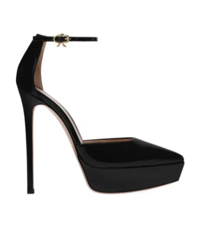Gianvito Rossi Logo High Heels In Black