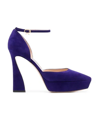 GIANVITO ROSSI LOGO HIGH HEELS